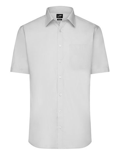 James&Nicholson - Men´s Shirt Shortsleeve Poplin